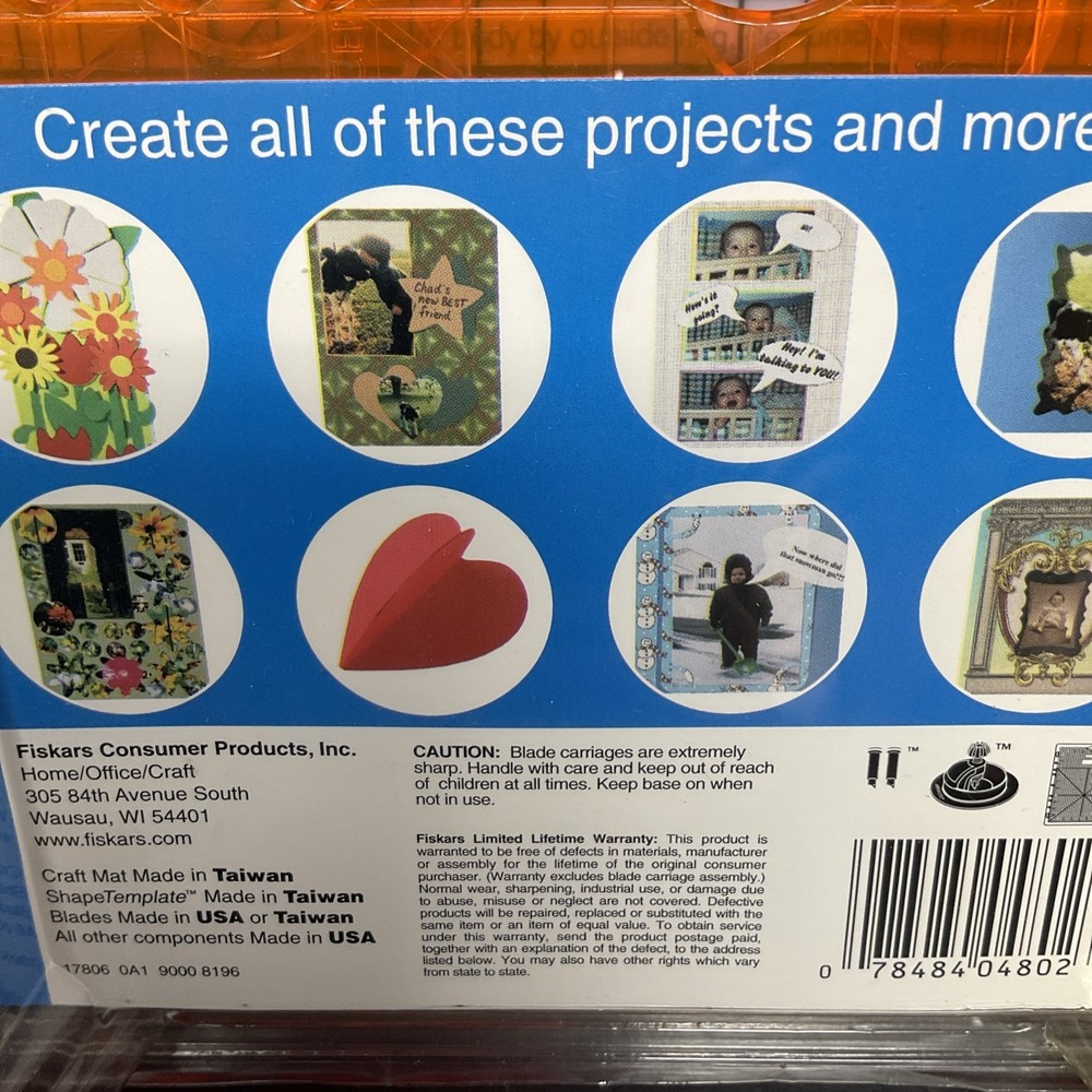 Fiskars ShapeCutter And Shape Template Starter Set scrapbooking paper cutter