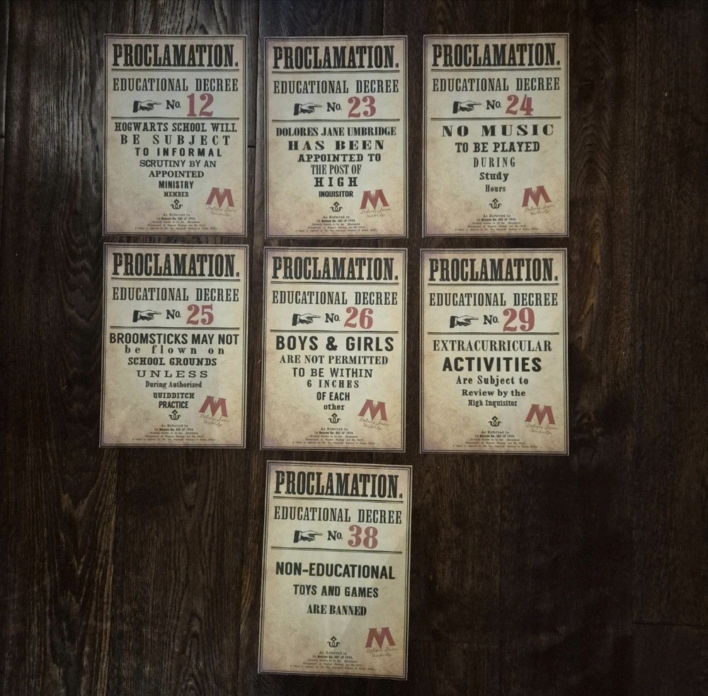 Harry POTTER WANTED POSTERS