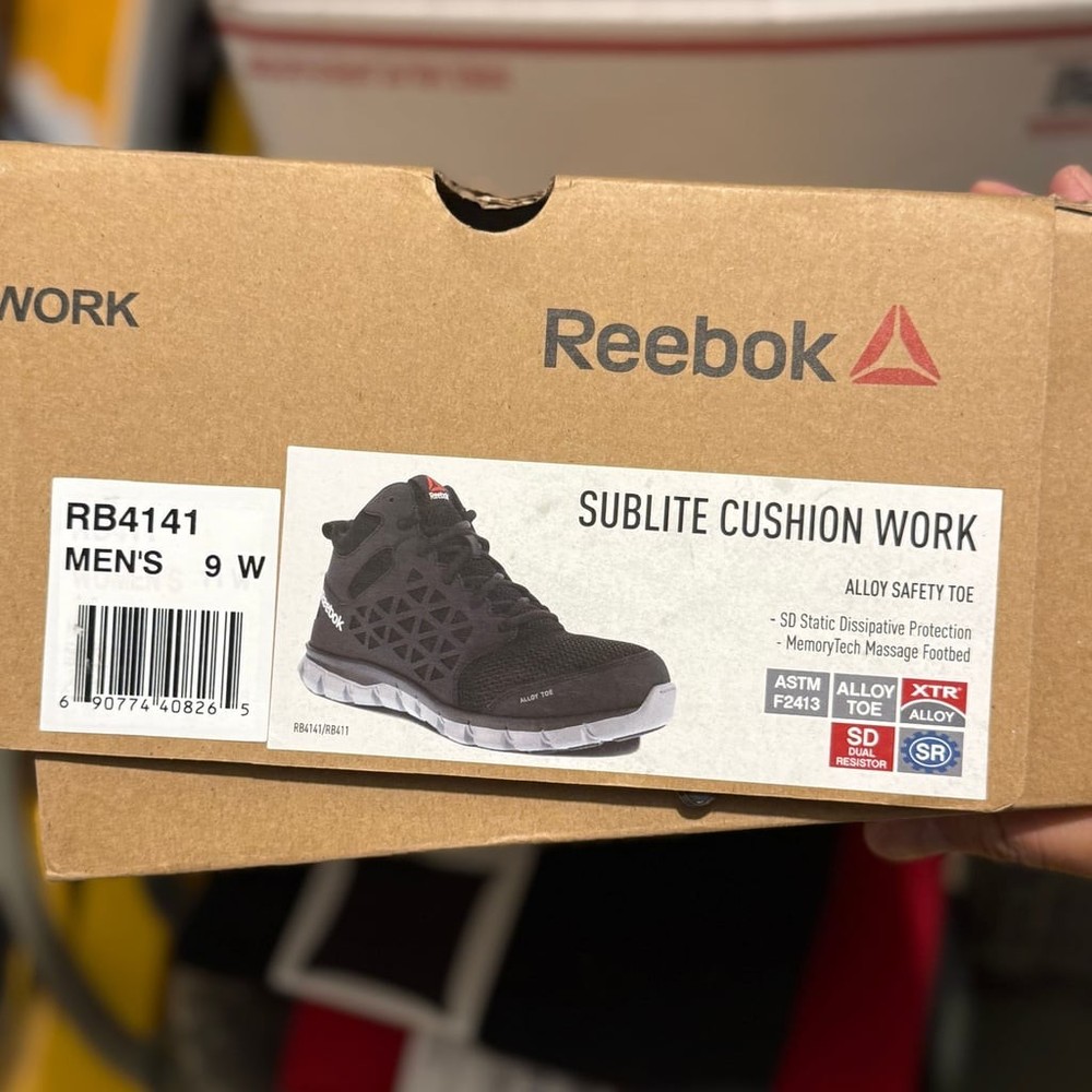 Reebok Work Alloy Toe Slip Resistant Sd Sublite