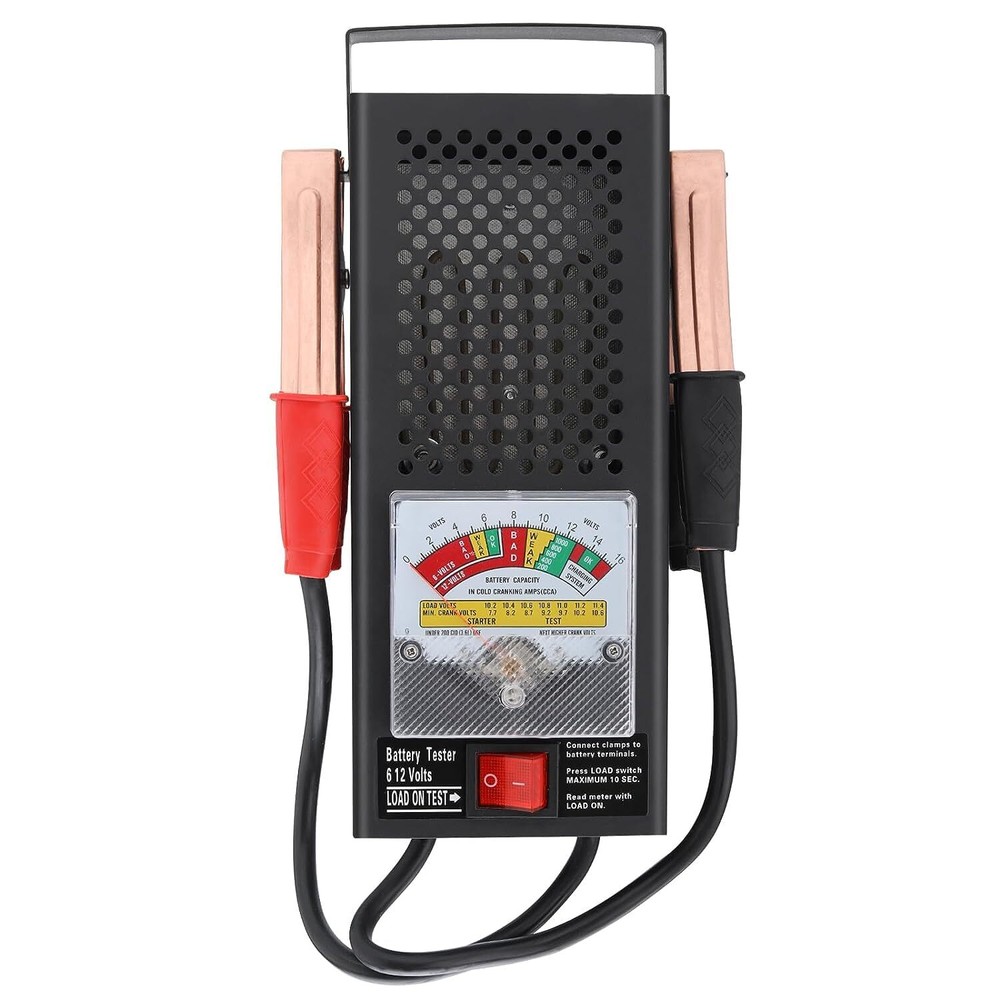 6V 12V Car Battery Load Tester Voltmeter 100Amp Analyzer 5 Seconds Fast Test