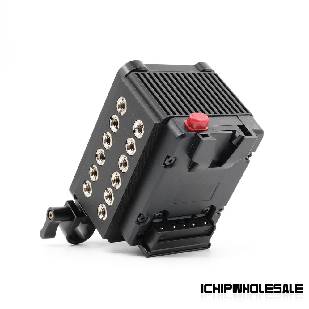 FusionRig Mini Expansion Module V-Mount Battery Mounting System Cineback USB-C