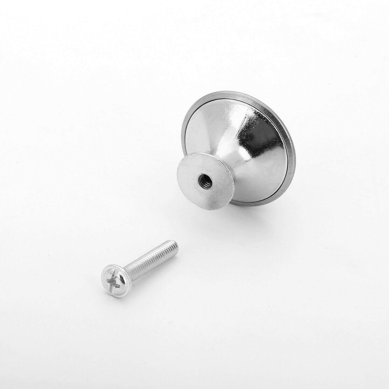 Lot Stainless Steel Door Knobs Cabinet Handles Cupboard Drawer Kitchen Pulls