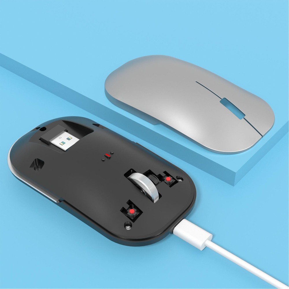 Foldable Keyboard and Mouse Combo,Bluetooth Keyboard and Mouse Combo for Gray