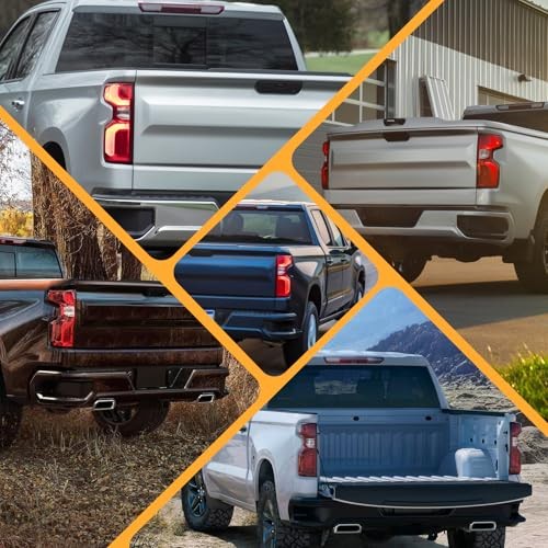 LED Tail Lights Compatible with 2019-2023 Chevy Left Driver Side LED Type