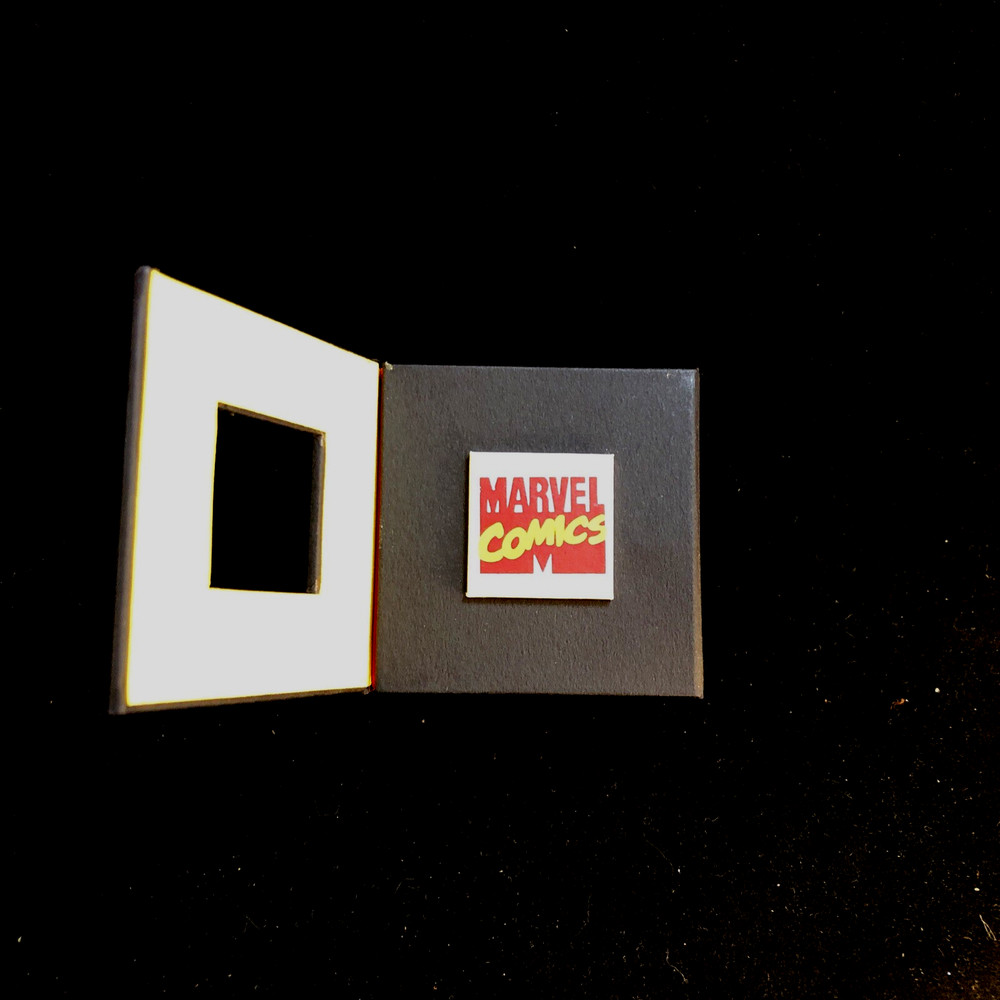 Marvel Comics Ring Proposal Padded Box Cufflink Jewelry Gift