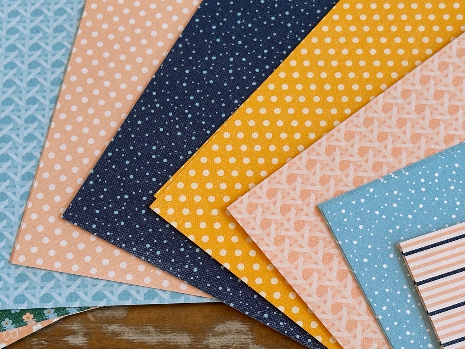 Stampin' Up Regency Park Tea Boutique Butterfly Kisses Dandy Garden DSP 6 x 6