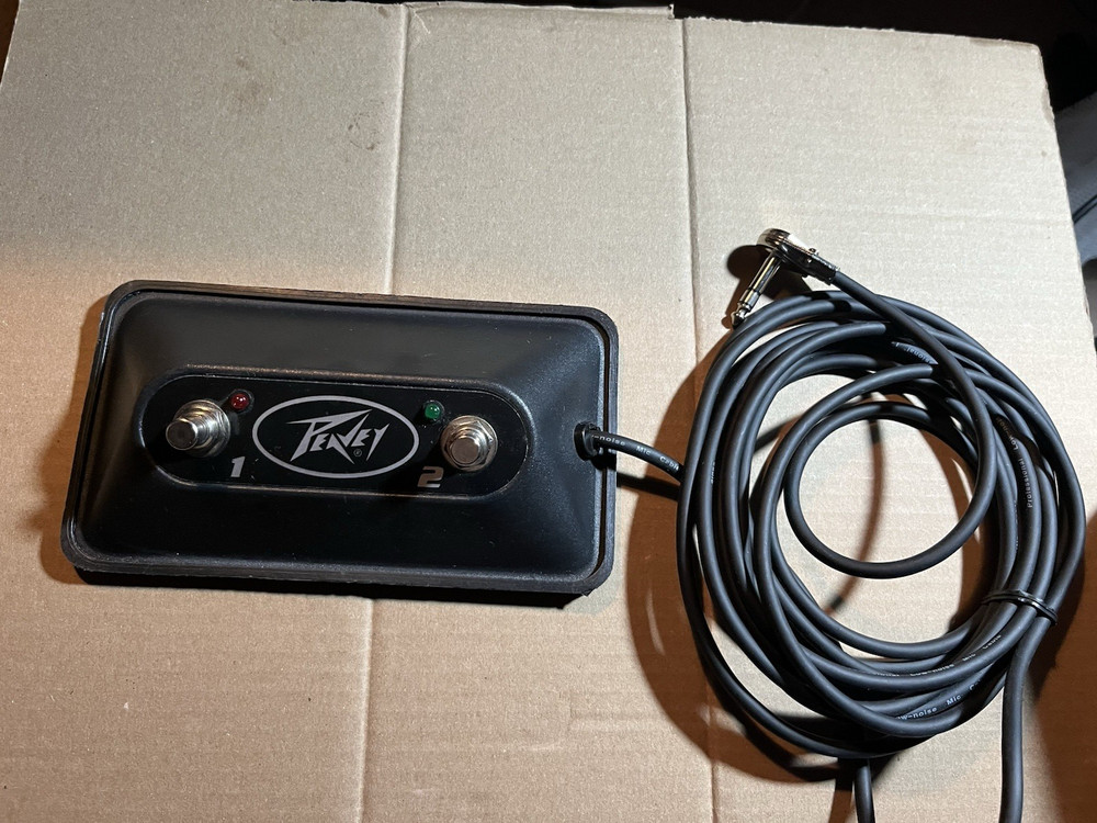 PEAVEY 2-Button Foot Switch