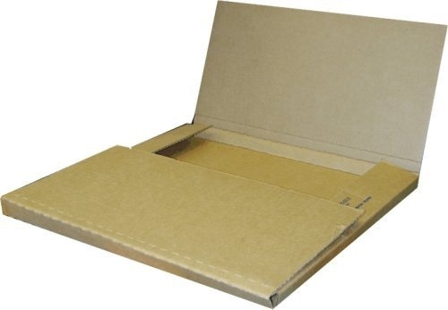 Economy Kraft Variable Depth LP Record Album Mailer Boxes, 25 count