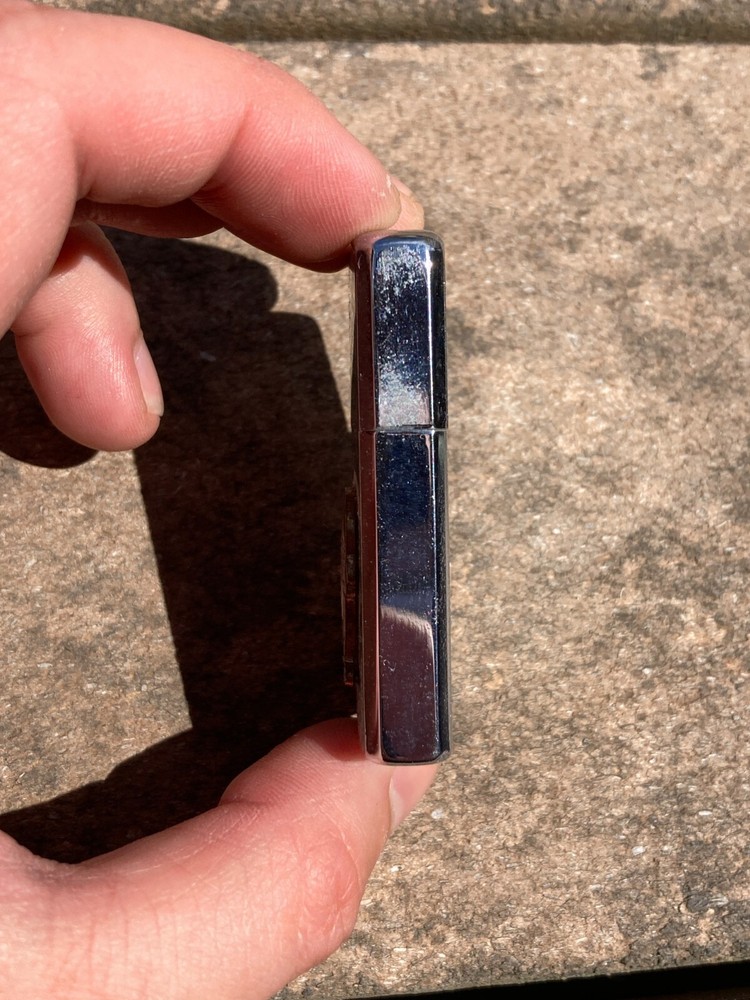 USMC US Marine Corps Souvenir Enamel Bull Dog Cigarette Lighter