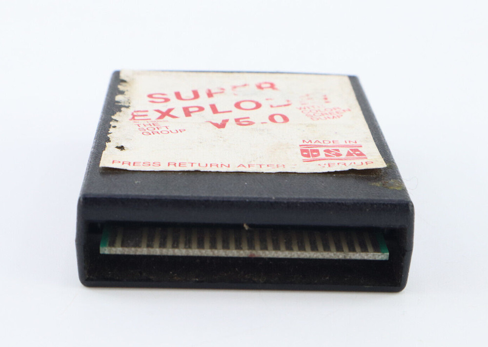 Super Explode! V5 Cartridge Commodore 64/C64 Tested