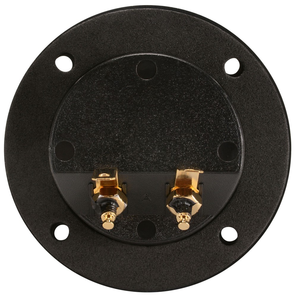 Round Speaker Terminal 2-15/16" Gold Binding Post