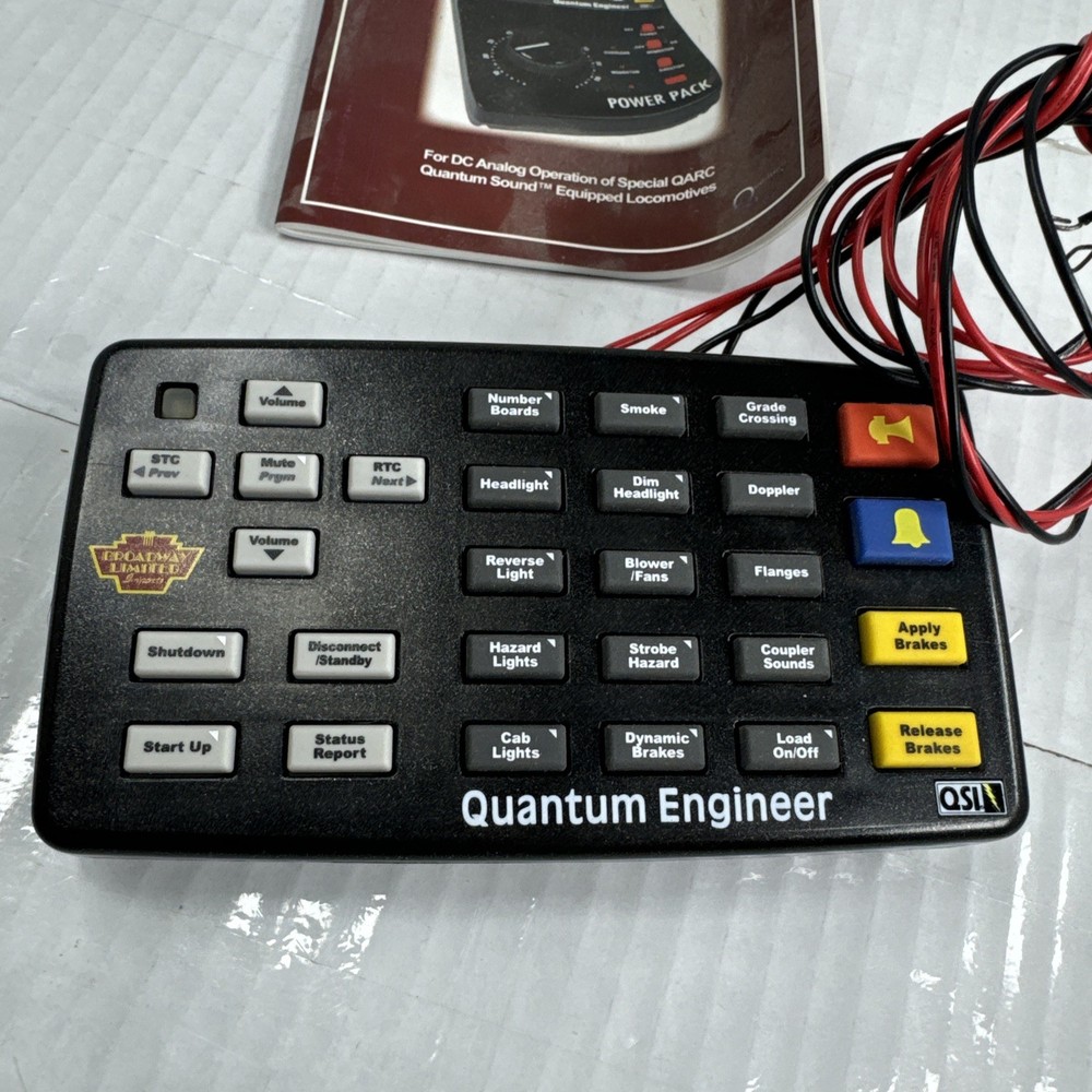 BROADWAY LIMITED QUANTUM ENGINEER 28 BUTTON ACTIVATOR FOR DC ANALOG LAYOUT