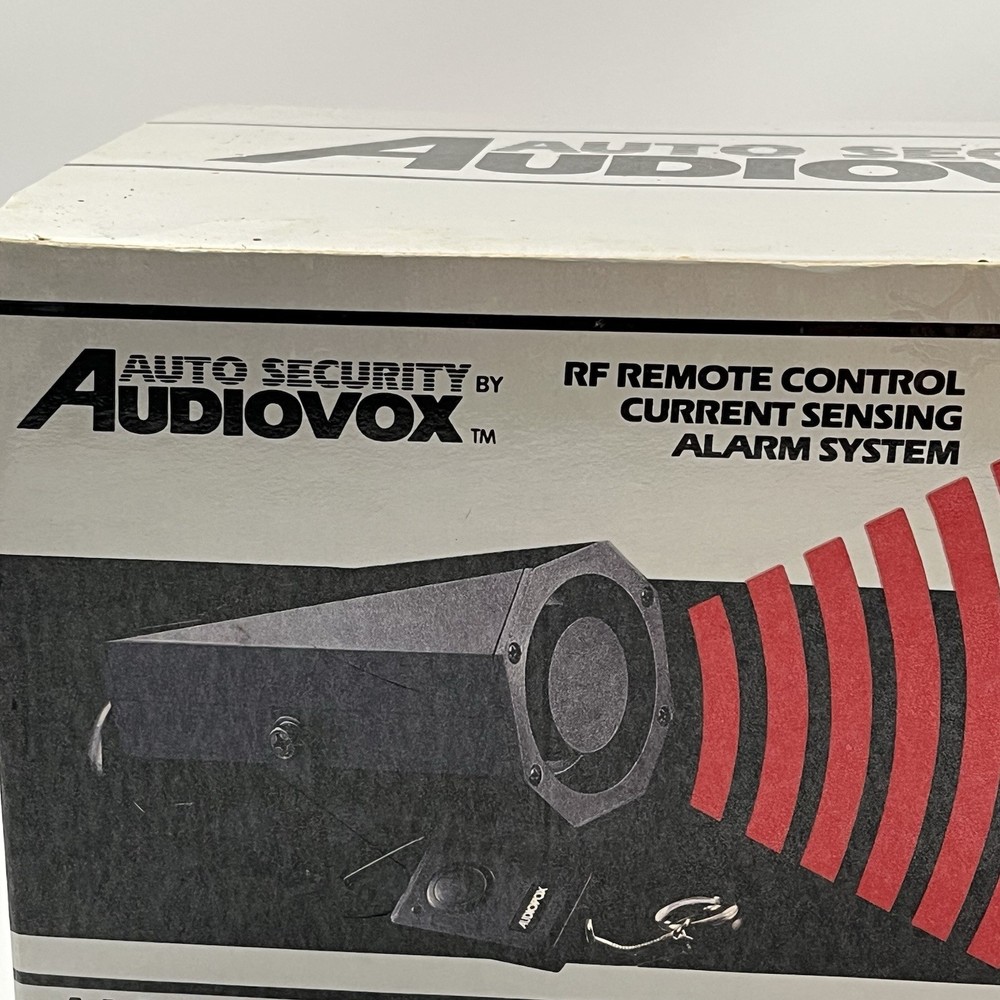 Audiovox Auto Security Model # AA-91452XA Remote Control Current Sensing Alarm