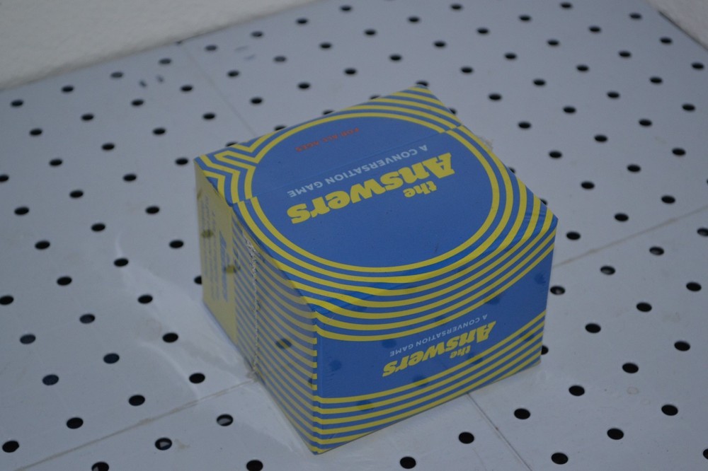 THE ANSWERS A CONVERSATION CARD GAME