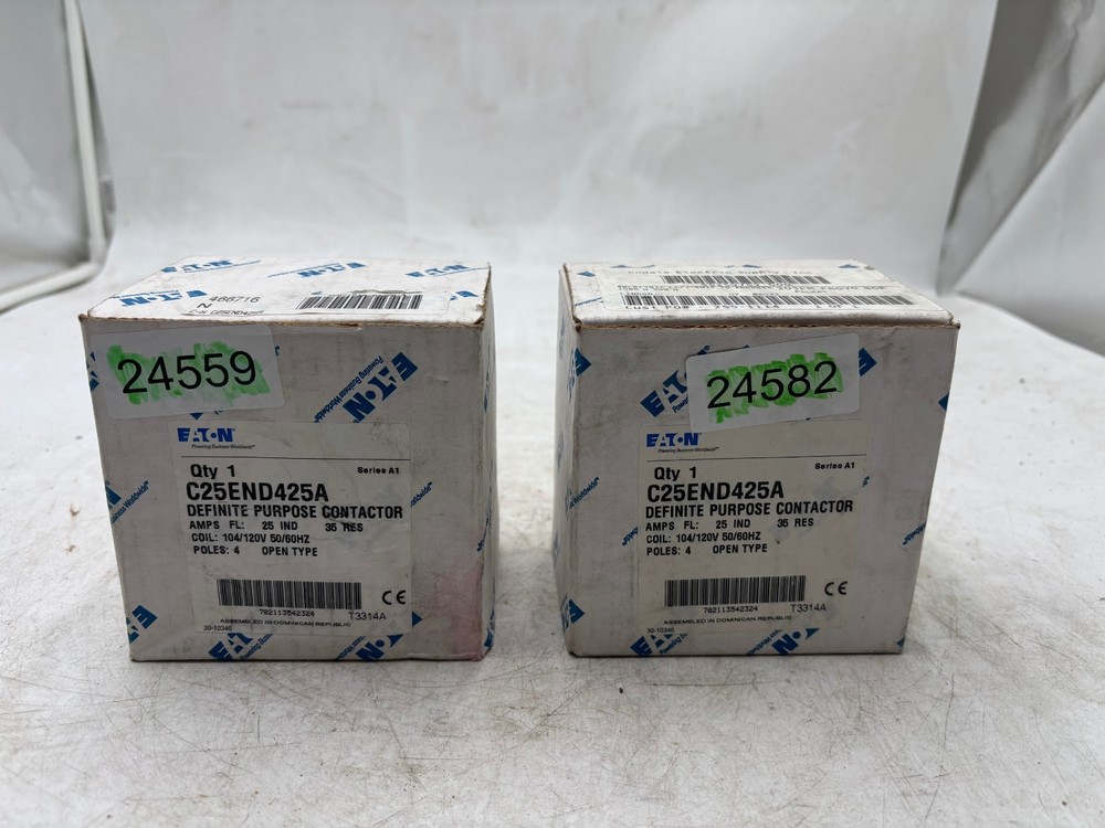 Eaton C25END425A Definite Purpose Contactor 120V (1 box per order)