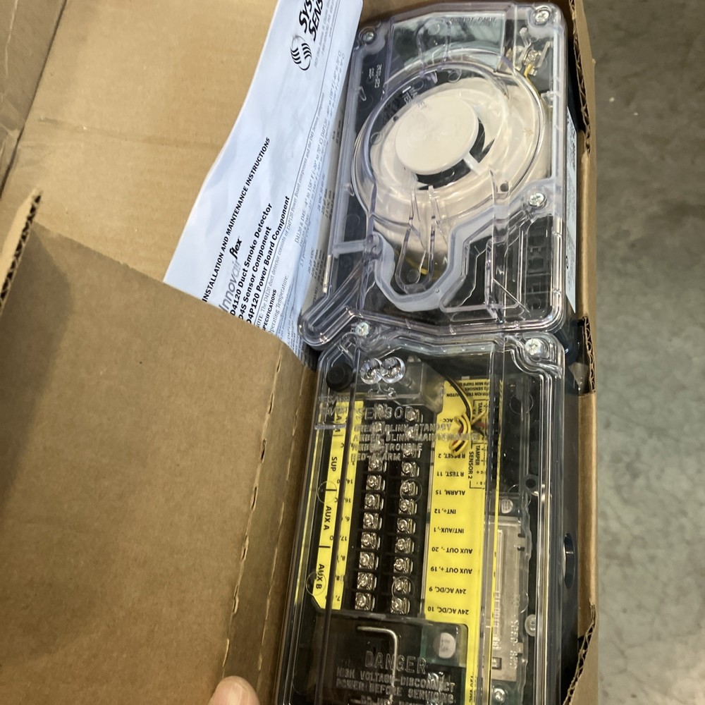 System Sensor D4120 Duct Smoke Detector 4 Wire New
