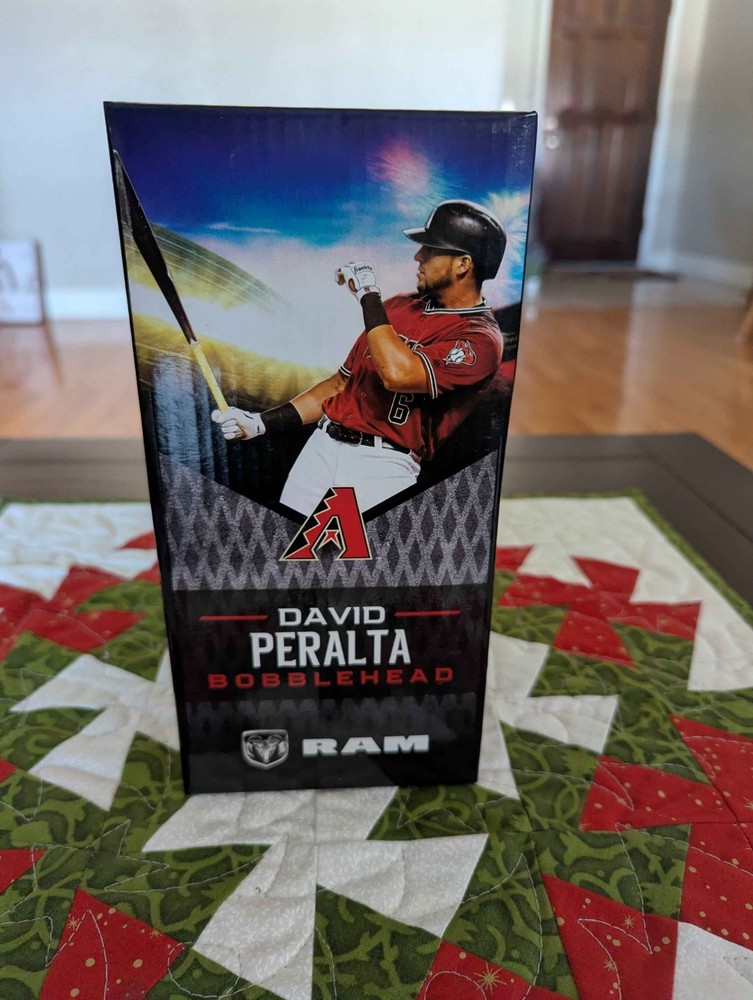 David Peralta Bobblehead Arizona Diamondbacks Join The Evolution Ram MLB (NIB)