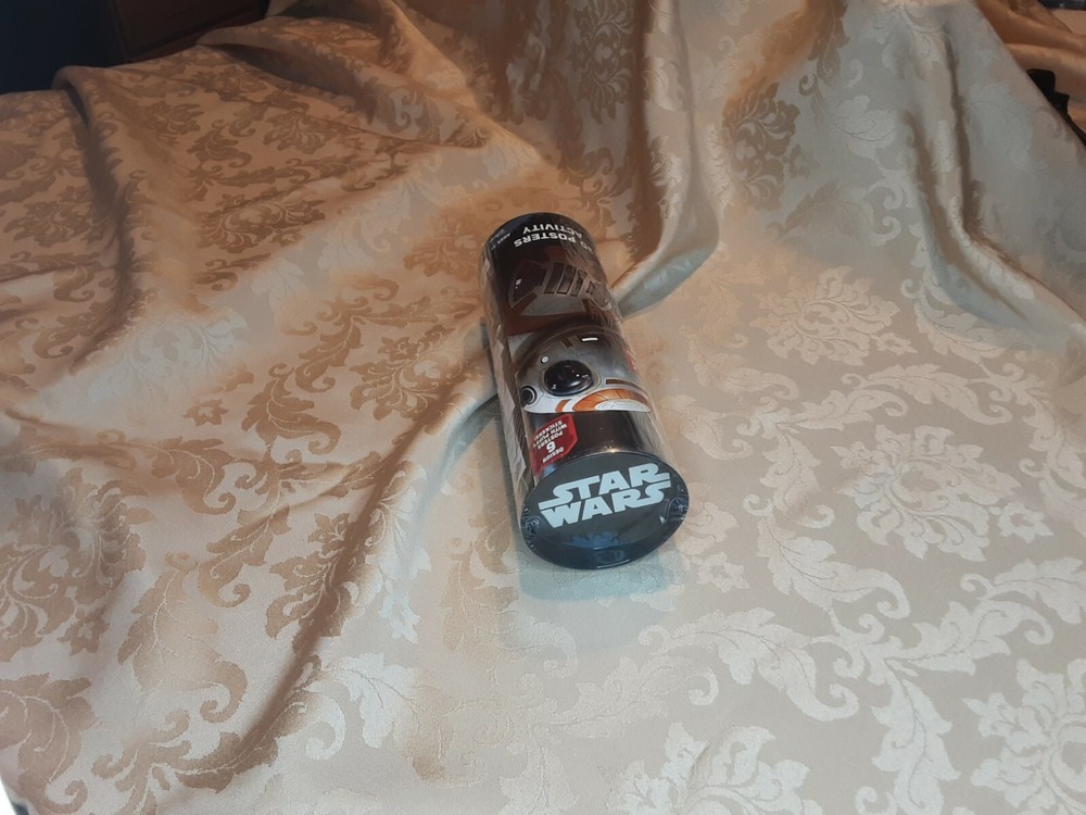 STAR WARS 3d puffy posters activity NEW, never opened