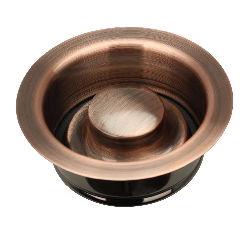 Antique Copper Garbage Disposal Stopper Kitchen Sink Drain