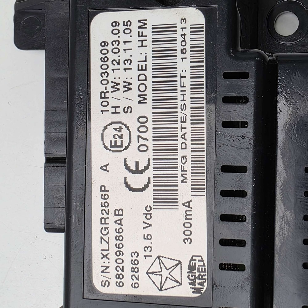 2011-2015 Dodge Charger Bluetooth Control Module Unit 68209686AB