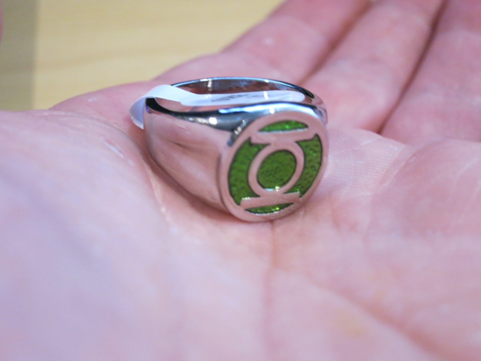 Green Lantern DC Comics Ring Band Superhero Jewelry Alan Scott