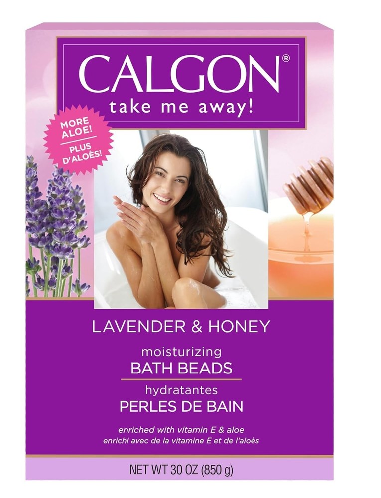 Ultra-Moisturizing Bath Beads, Lavender & Honey, 30 oz
