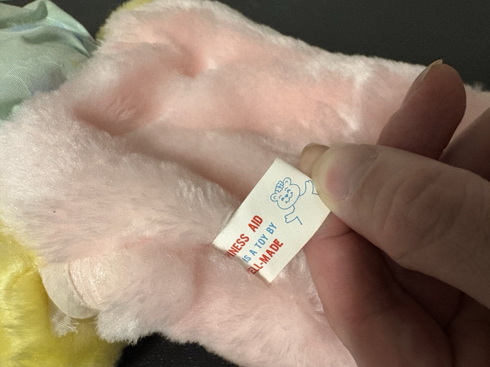 vintage woolworth Well-Made Toy Easter Bunny Plush Stocking