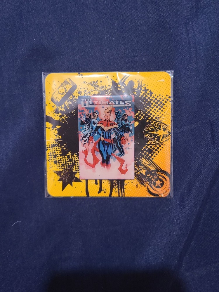 LootCrate 2019 Marvel - The Ultimates Captain Marvel Image Metal Enamel Pin