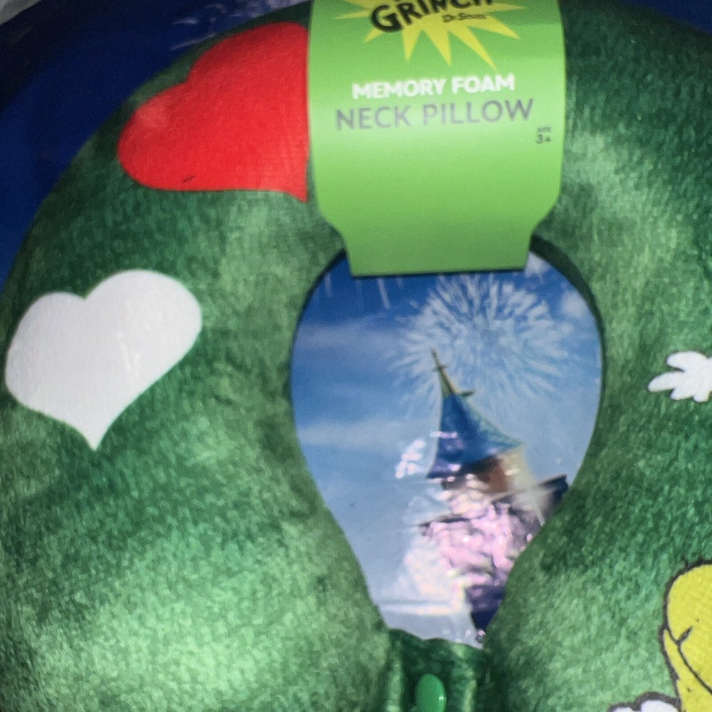 The GRINCH Memory Foam Neck Pillow