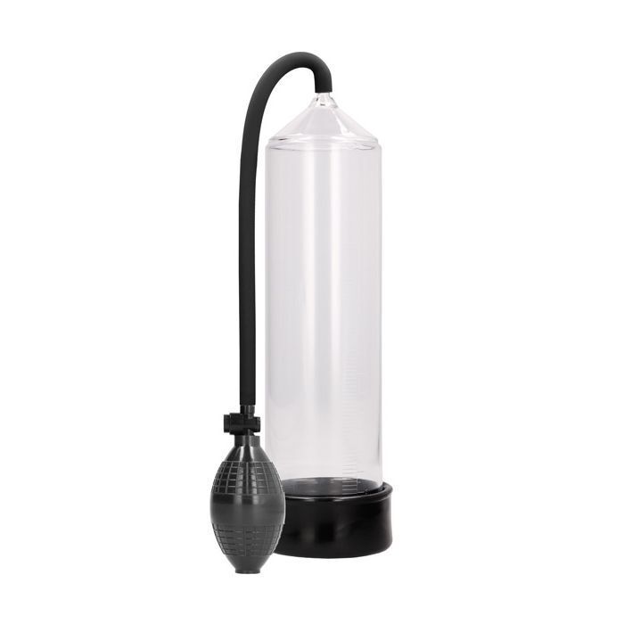Shots Pumped Classic Penis Pump Transparent Clear