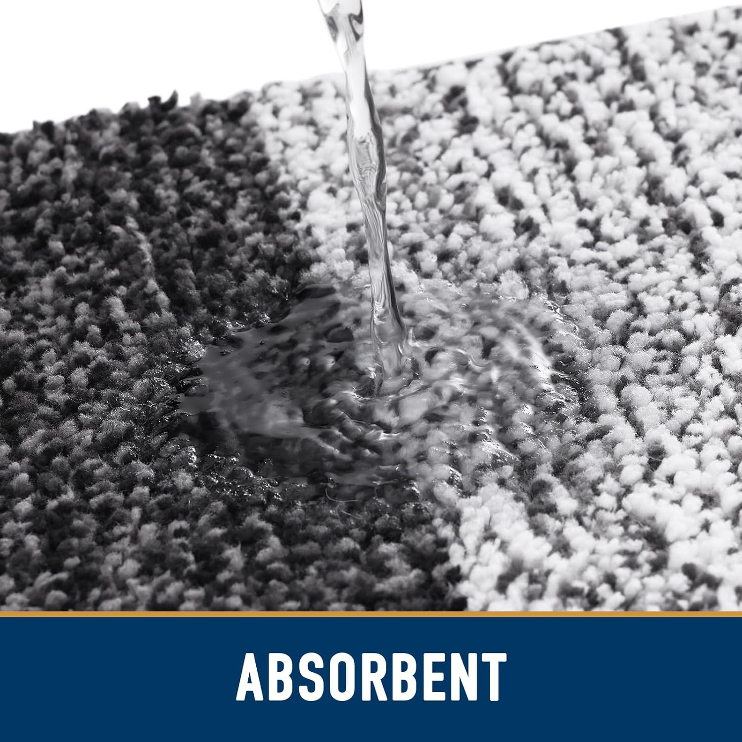 Dog Door Mat for Muddy Paws, Absorbs Moisture and Dirt, Low-Profile Entryway Mat