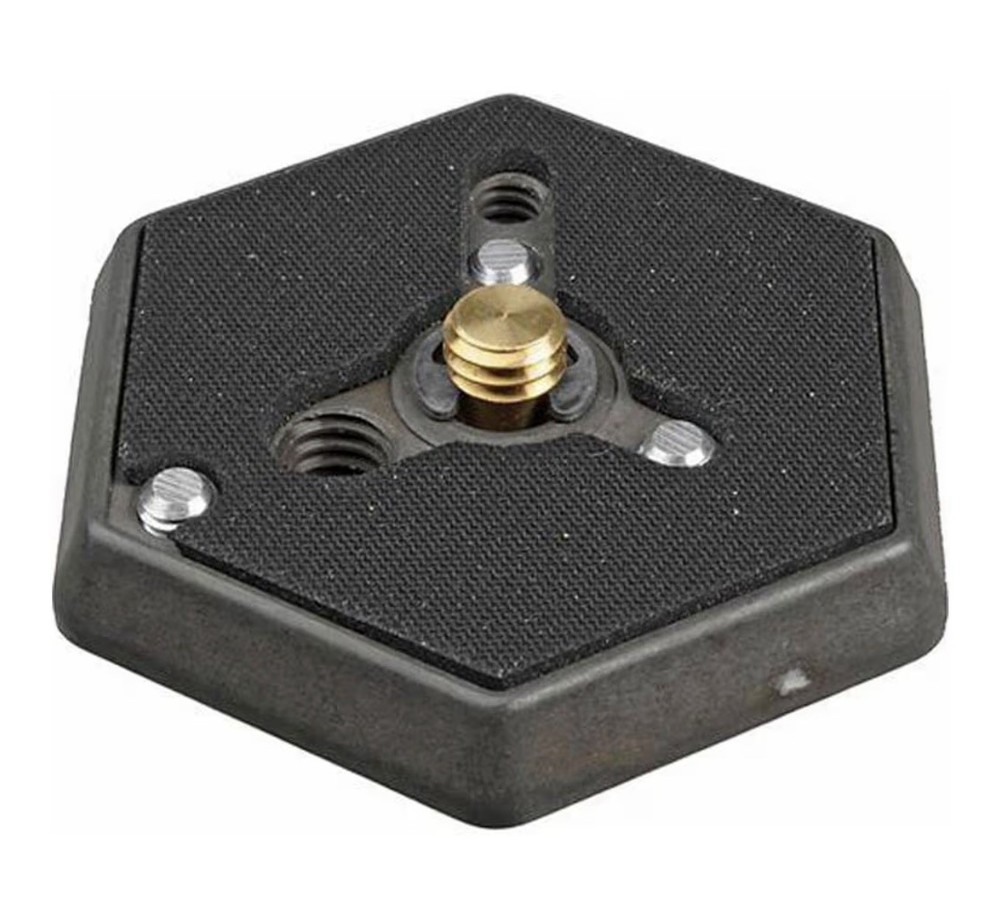 130- 38 Hexagonal Quick Release Mounting Plate with 3/8-Inch Thread and Flush Mo