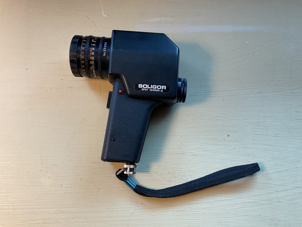 Soligor Spot Sensor-II - Handheld Photometer - Power Works - Light Meter No work