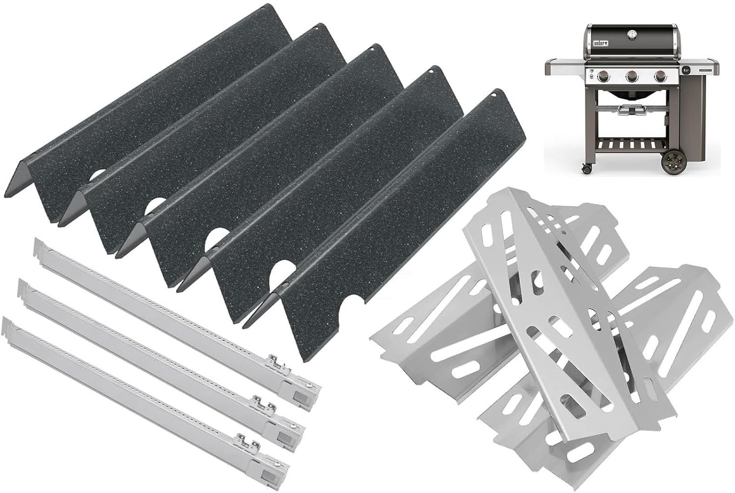 GS4 Genesis 2 Grill Parts for Weber 3 Burner GS4 Genesis II Replacement for G...