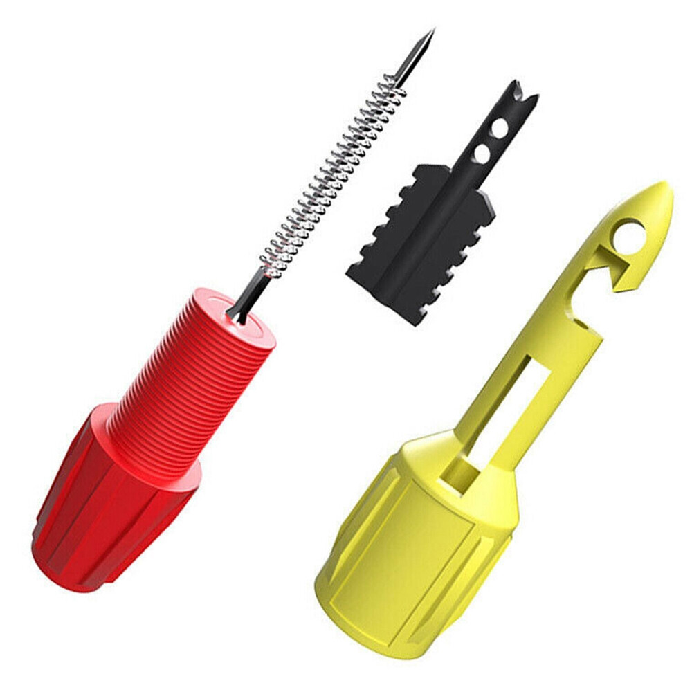 4PCS Insulation Wire Piercing Puncture Probe Test Hook Clip with 2mm/4mm Socket