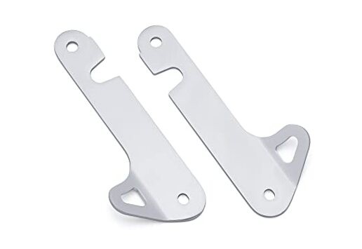 Ciro Tie Down Brackets for Batwing Fairing Chrome