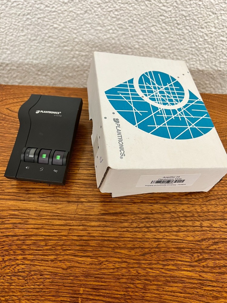 Plantronics Vista M12 Audio Processor Amplifier *In Box, 1+ Available*