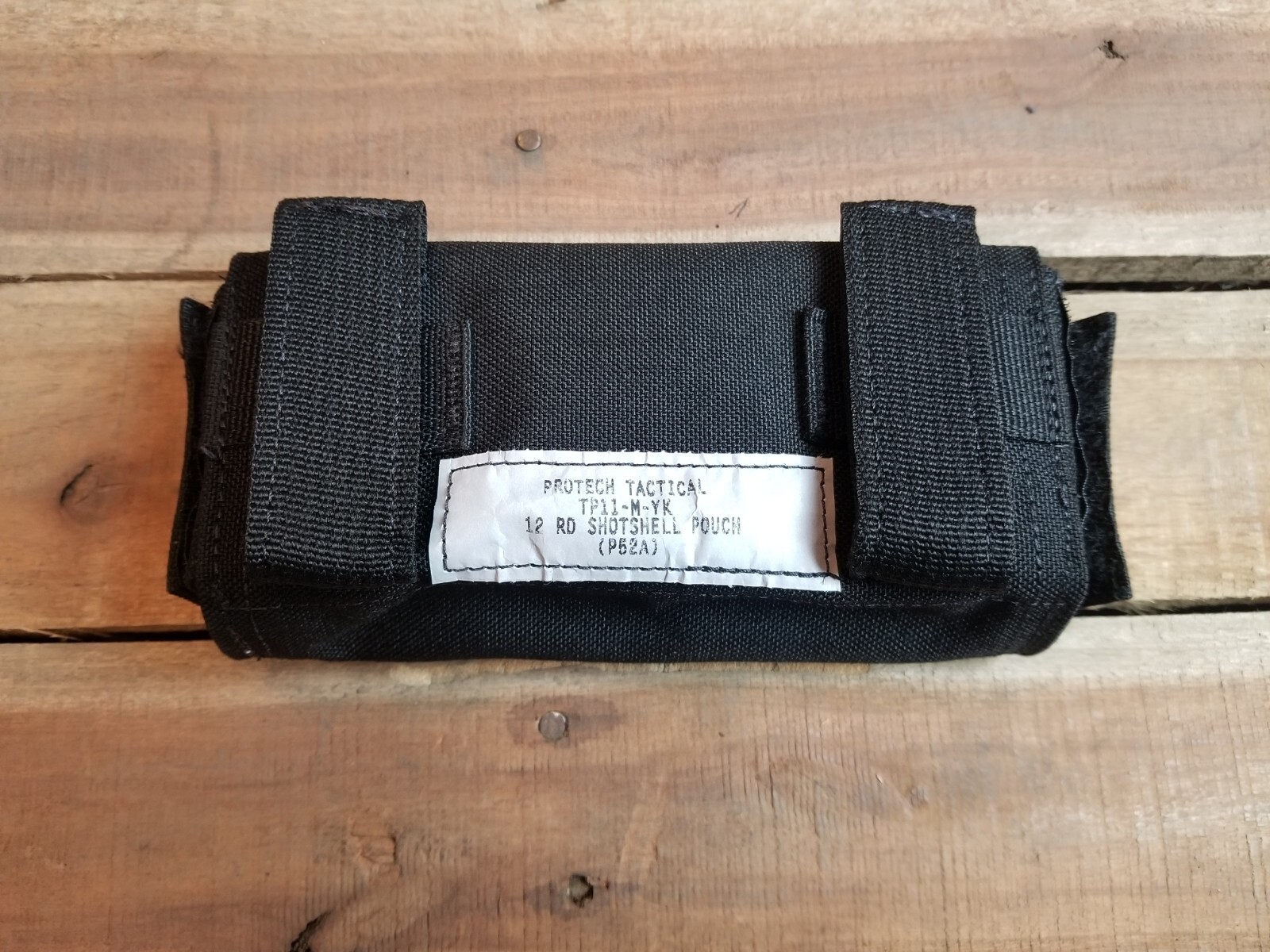 US Military TP11 Safariland 12 Rd Shotgun Shell Pouch 12 Ga w/ Molle Attachment