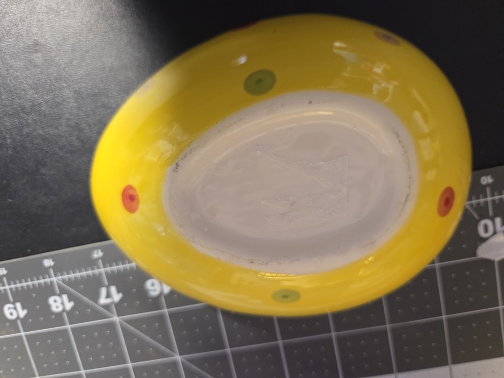 3 Ceramic Easter Egg Dishes