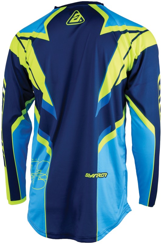 Answer 442433 25 Syncron Envenom Jersey Blue/Hyper Acid - Large