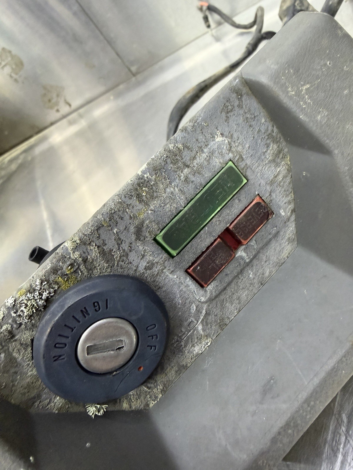 1985 Honda FourTrax 250 TRX 250A Dash Pad Indicator Lights Ignition 86 87 88