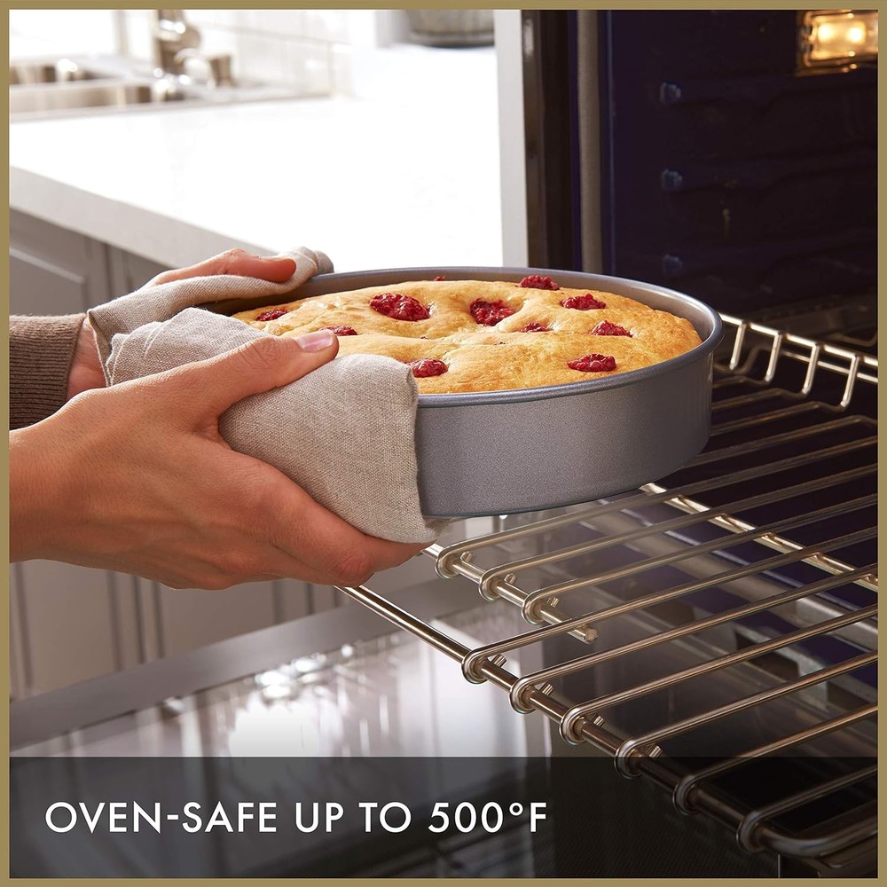 10-Piece Nonstick Bakeware Set Includes Baking Sheet Cookie Sheet Cake Pans