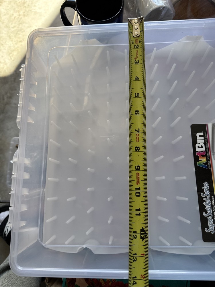 ArtBin Super Satchel storage Box Thread spool organizer, Large Tote