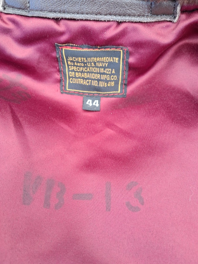 WW2 M-422A flight jacket repro size 44