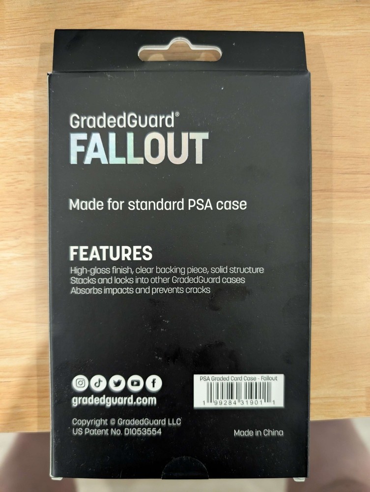 GradedGuard PSA Graded Card Case Guard Protector FALLOUT Limited Edition