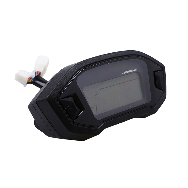 LCD Digital Backlight Odometer Sensor Speedometer Tachometer Gauge Trip Meter