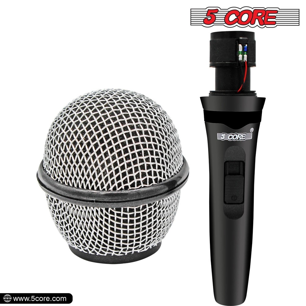 5Core Premium Vocal Dynamic Cardioid Handheld Microphone Unidirectional Mic
