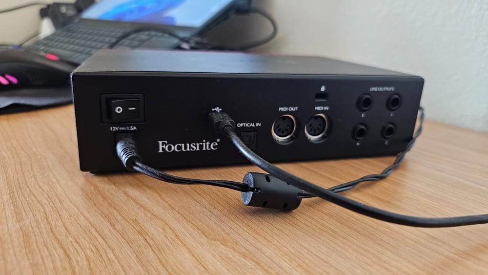 Focusrite Clarett+ 2Pre USB-C Audio Interface w/ Power Adapter & USB-C Cable