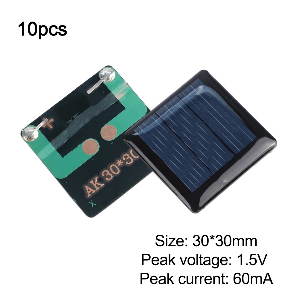 Innovative Solutions with 10pcs Miniature Solar Panels for Electric Projects