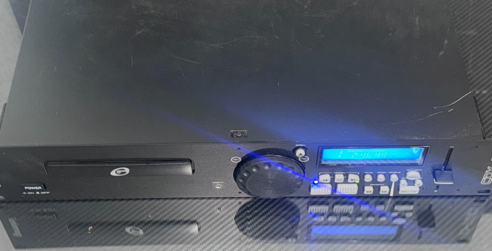 Gemini CDX-01 Single Tray Mount CD Player With Jog WheelWorks